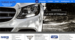 Desktop Screenshot of chanas-auto.com